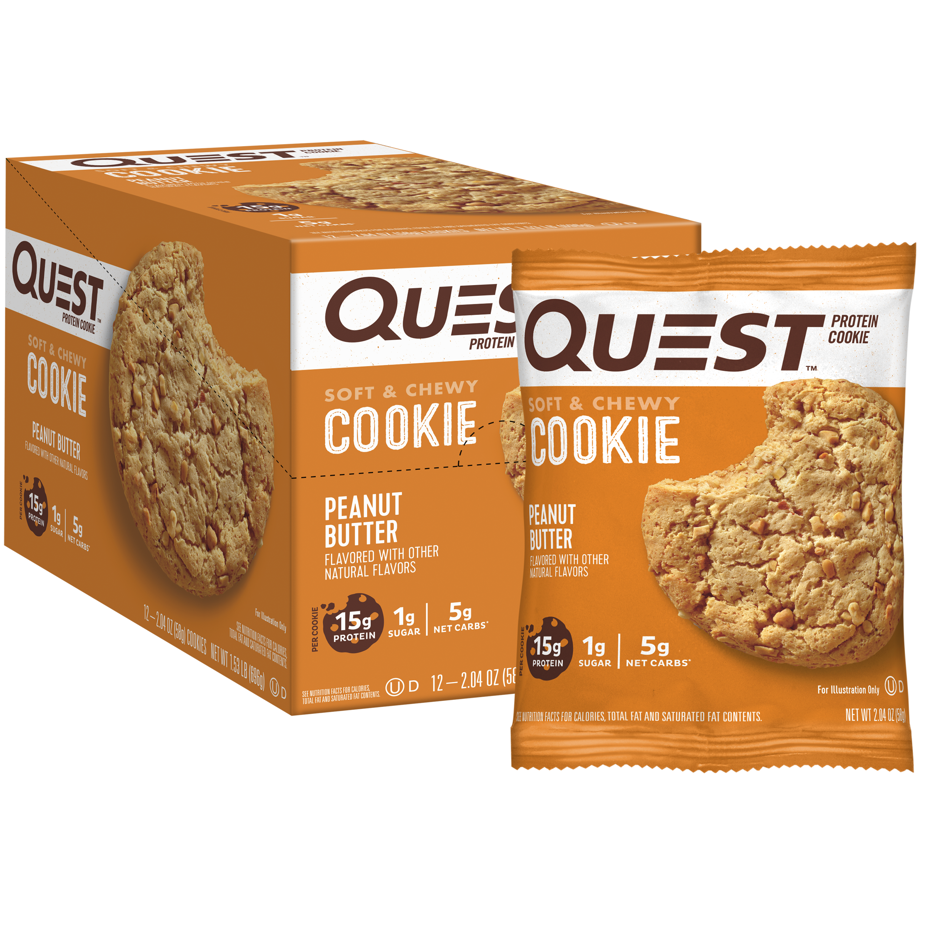 Peanut Butter Protein Cookies – Quest Nutrition