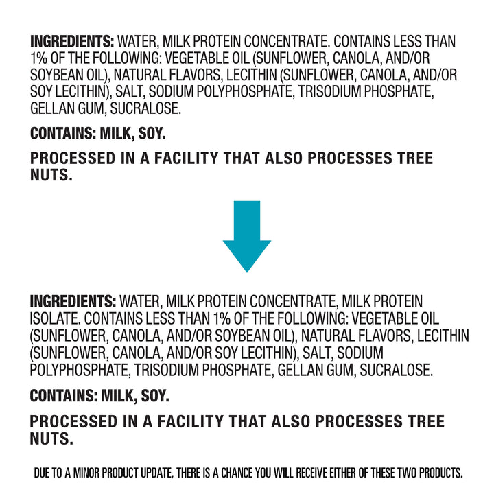Salted Caramel Protein Shakes - Ingredients old and new