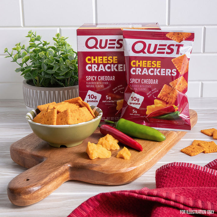 Cheese Crackers Spicy Cheddar