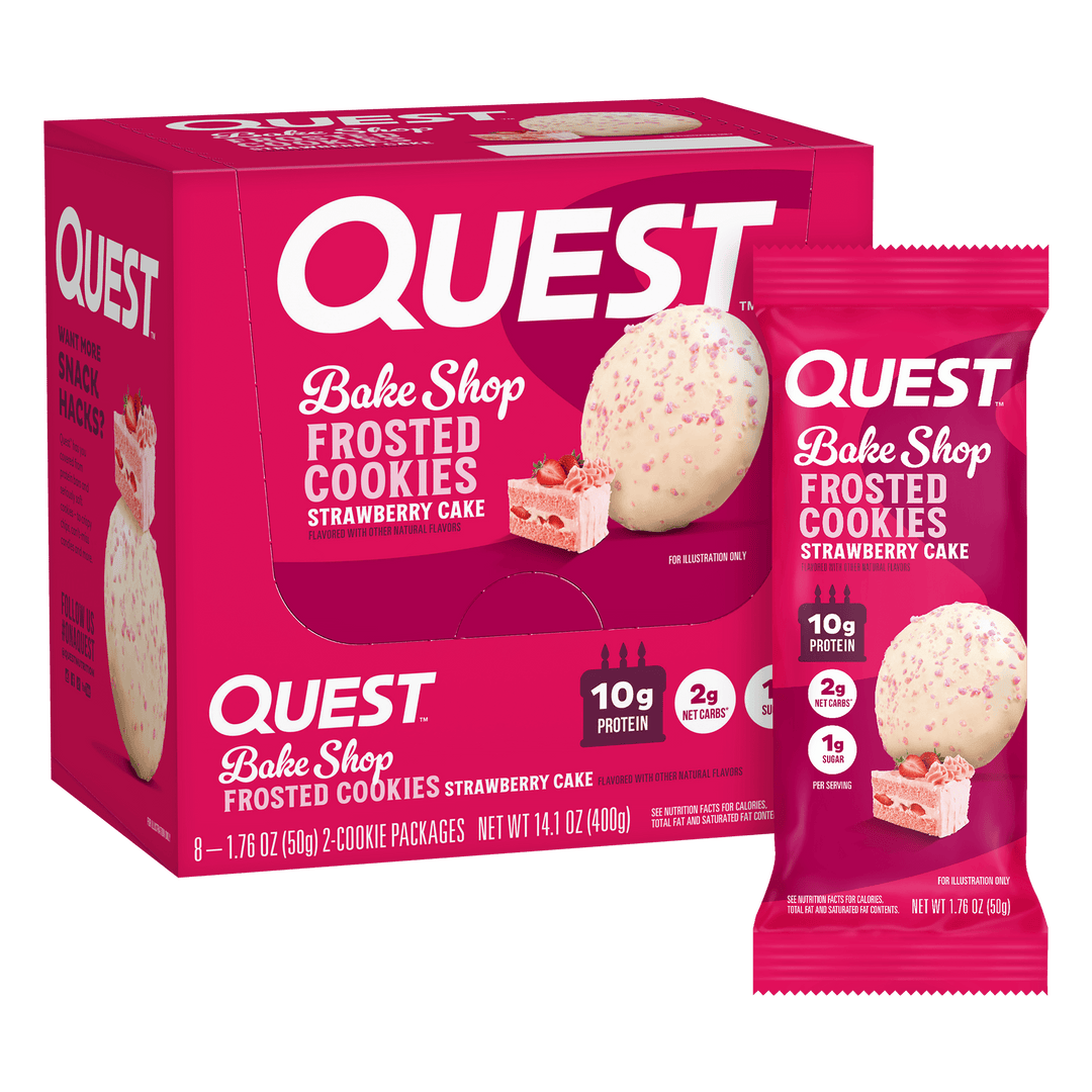 Strawberry Cake Frosted Cookies Twin Pack