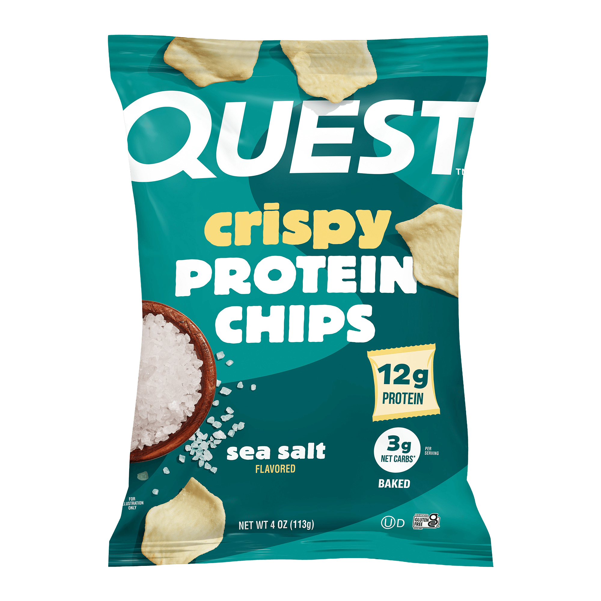 Sea Salt Crispy Style Protein Chips – Quest Nutrition