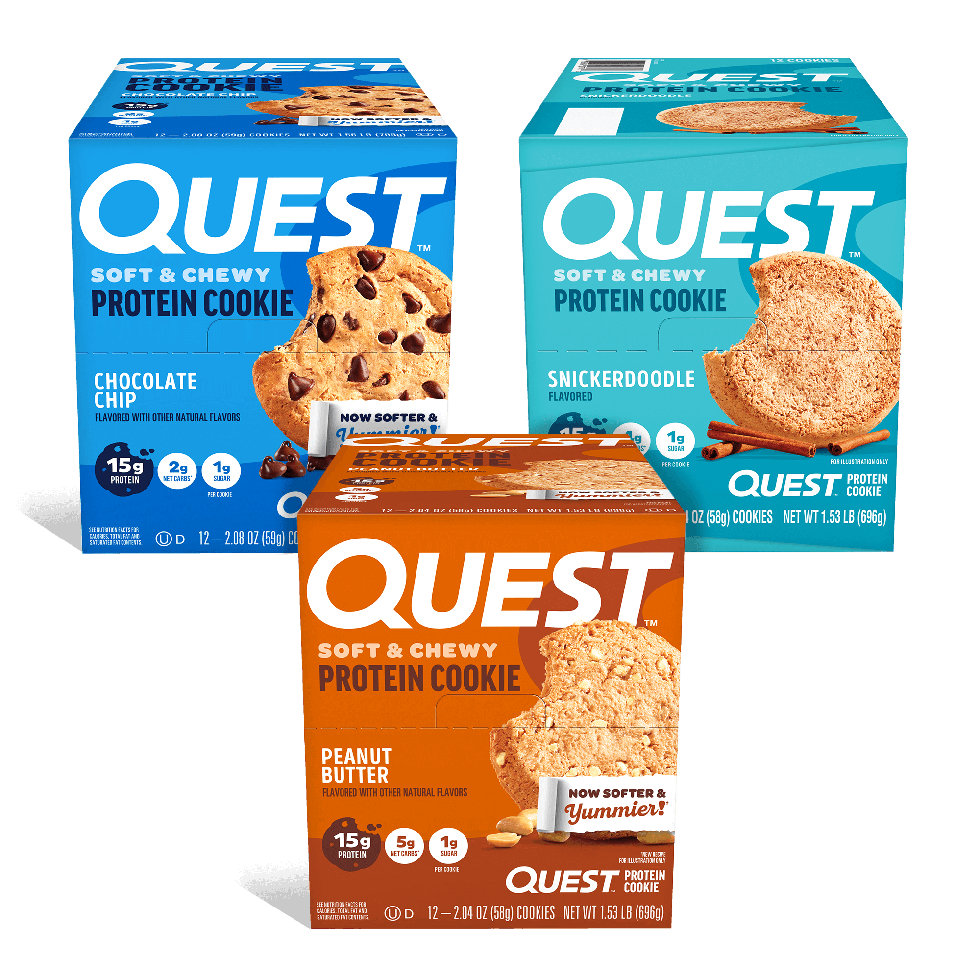 Protein Cookies Variety Pack | High Protein Cookie Bundle – Quest