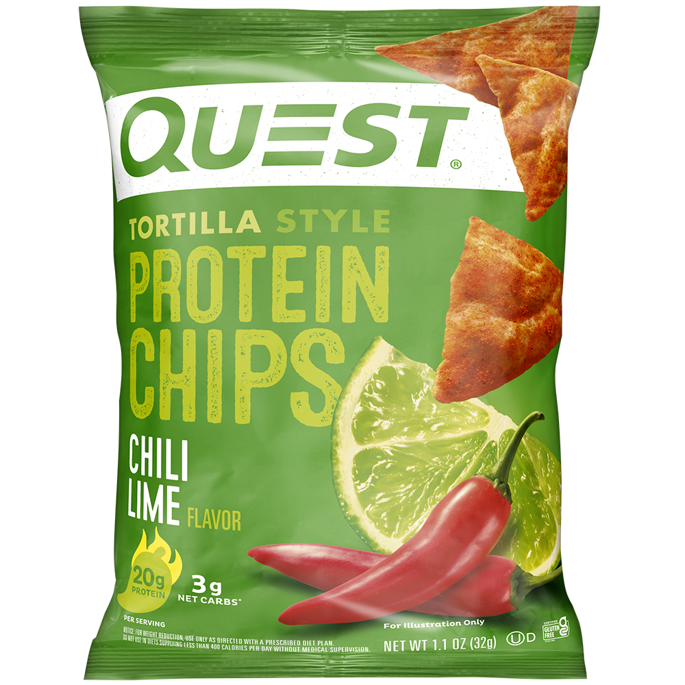 Chili Lime Tortilla Style Protein Chips