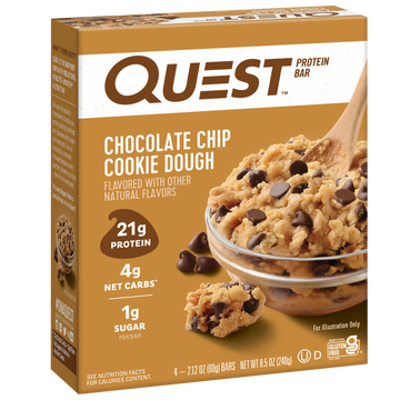 Chocolate Chip Cookie Dough Protein Bars