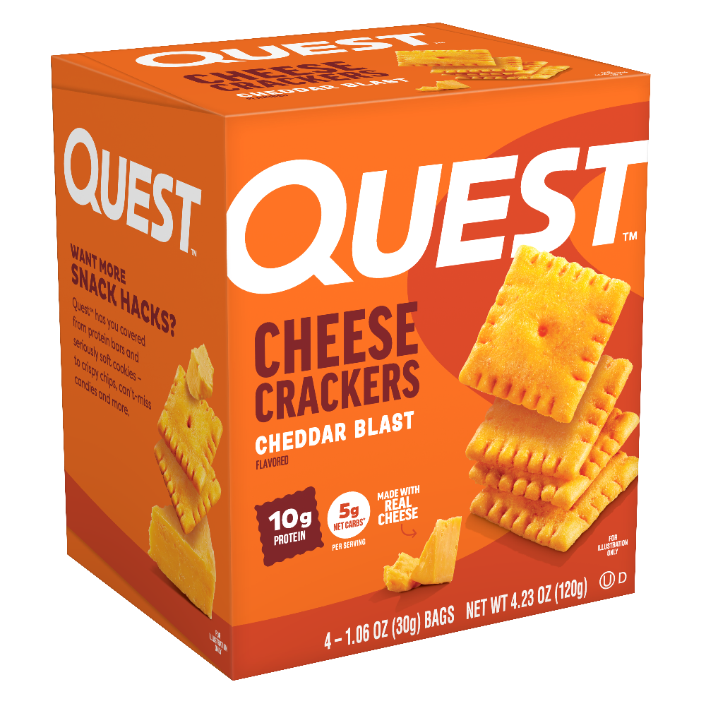 Cheese Crackers Cheddar Blast