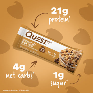 Chocolate Chip Cookie Dough Protein Bars