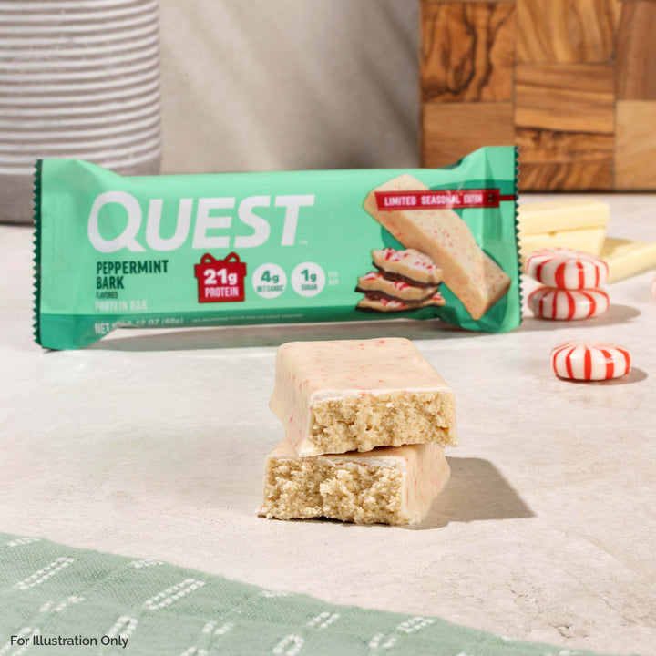 Peppermint Bark Protein Bars