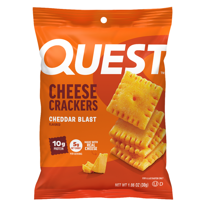 Cheese Crackers Cheddar Blast bag