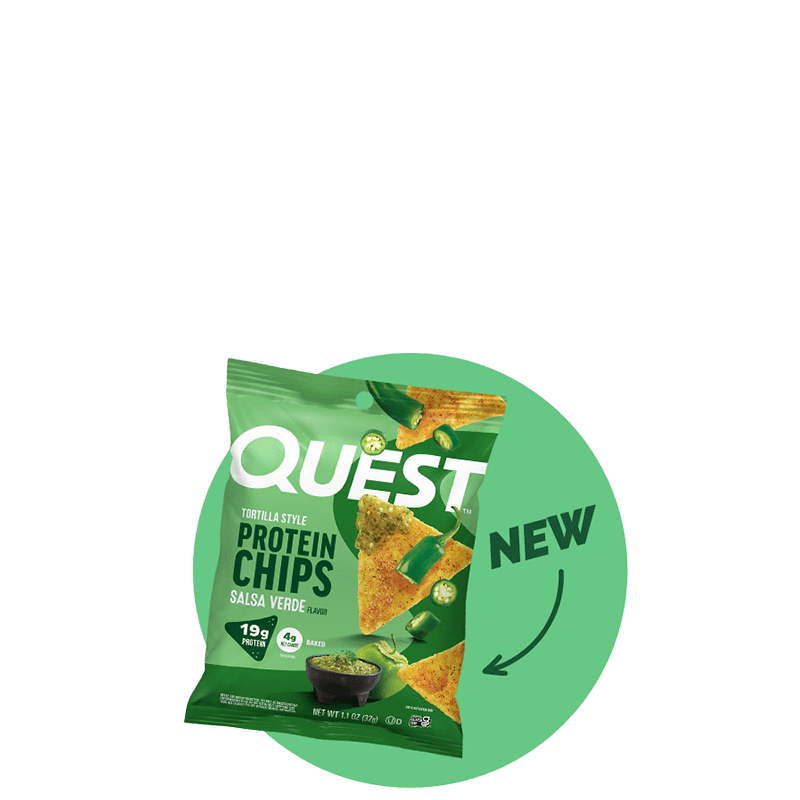 Quest New Protein Chips Salsa Verde flavor