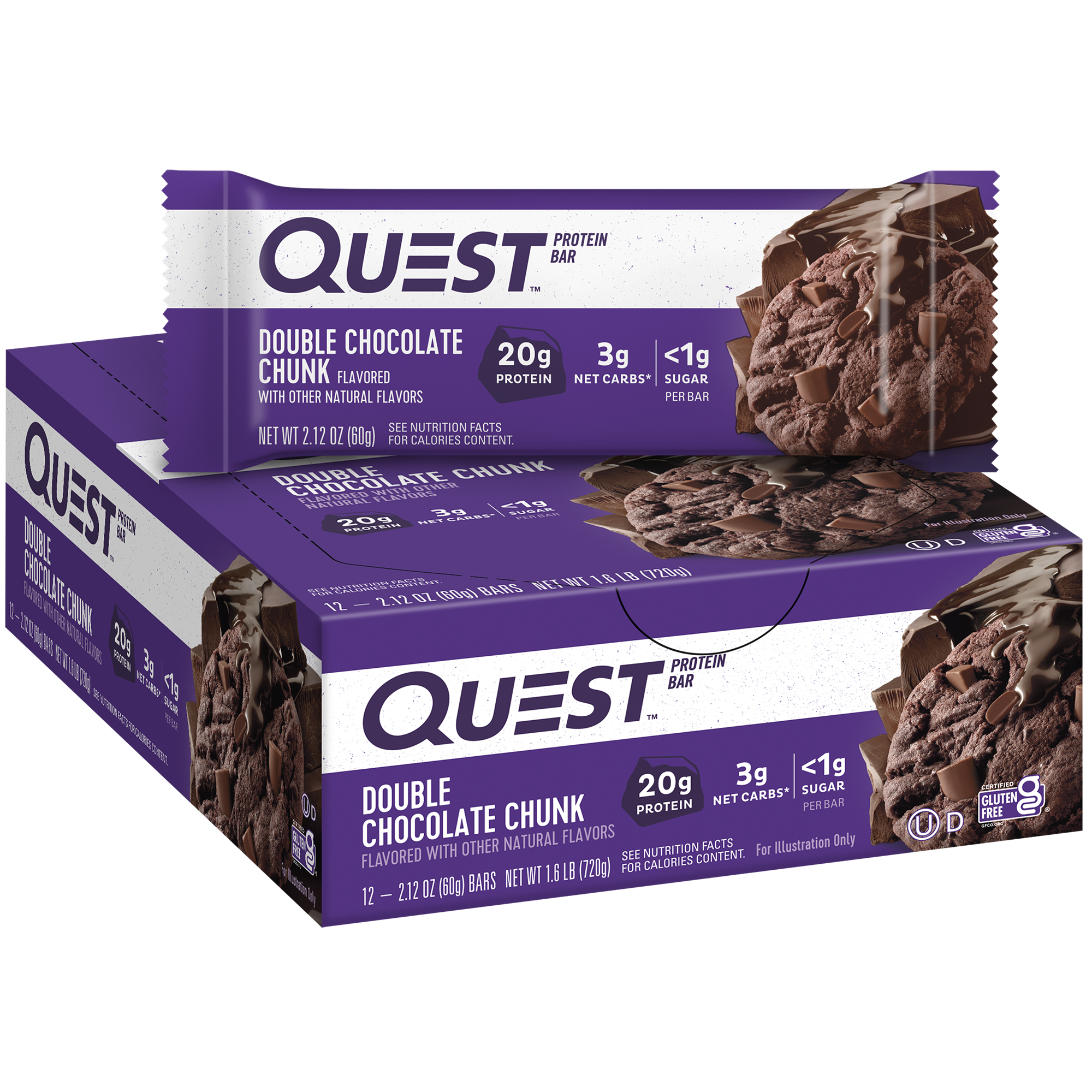 Double Chocolate Chunk Protein Bar