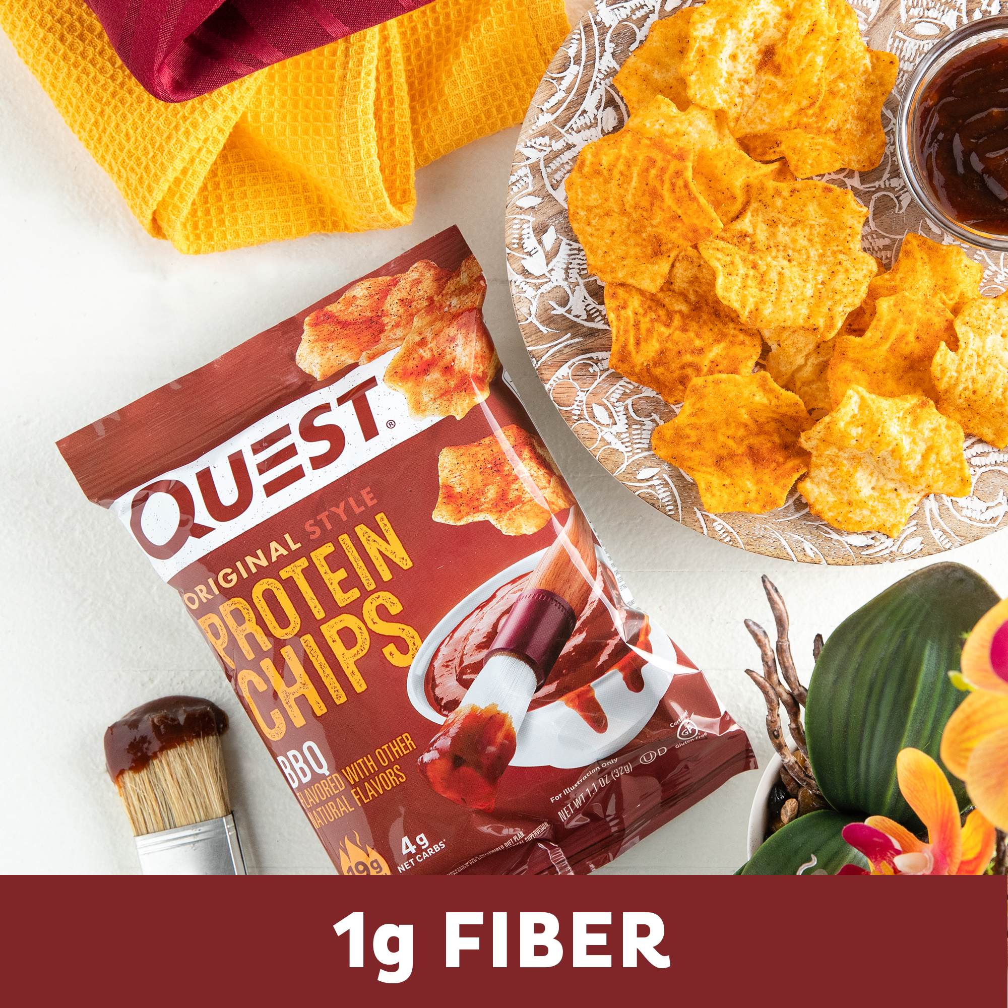 BBQ Original Style Protein Chips – Quest Nutrition