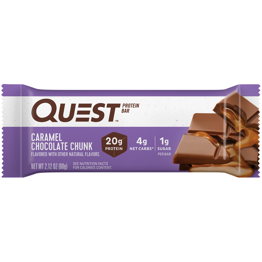 Caramel Chocolate Chunk Protein Bars
