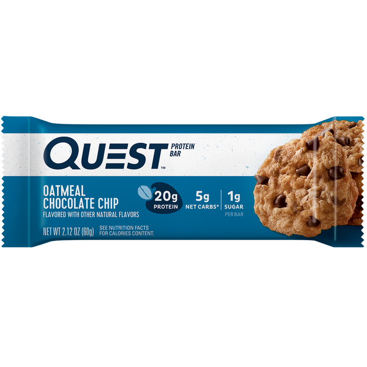 Oatmeal Chocolate Chip Protein Bars