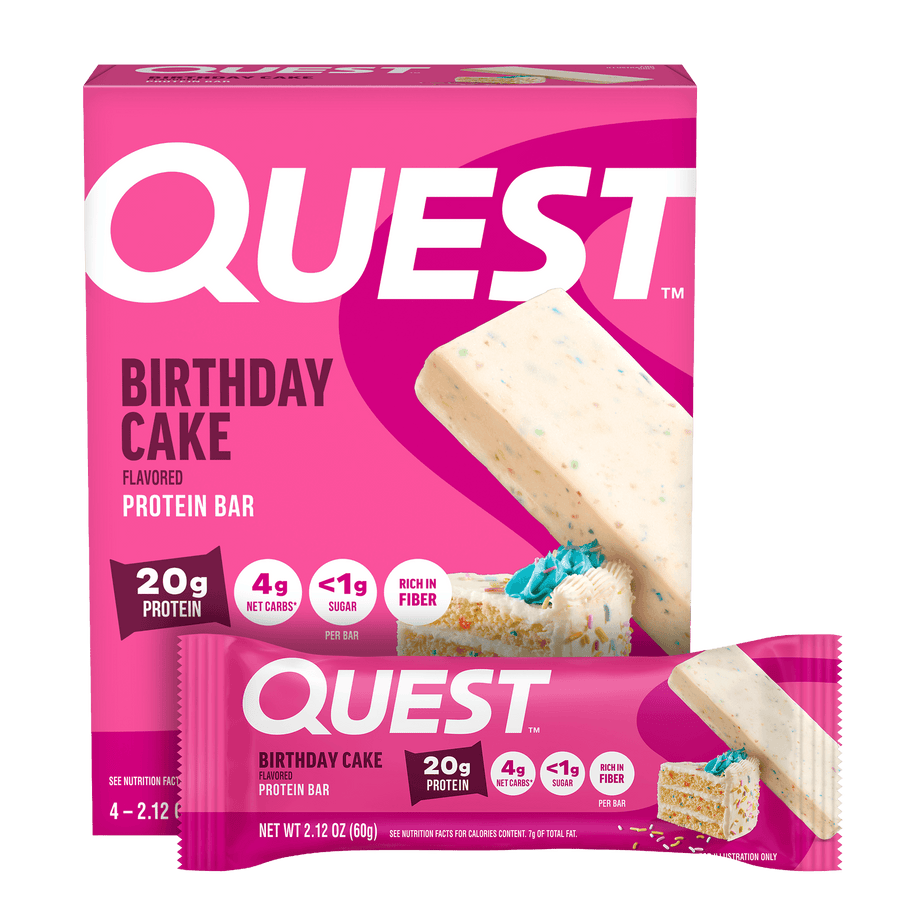 Birthday Cake Protein Bars – Quest Nutrition