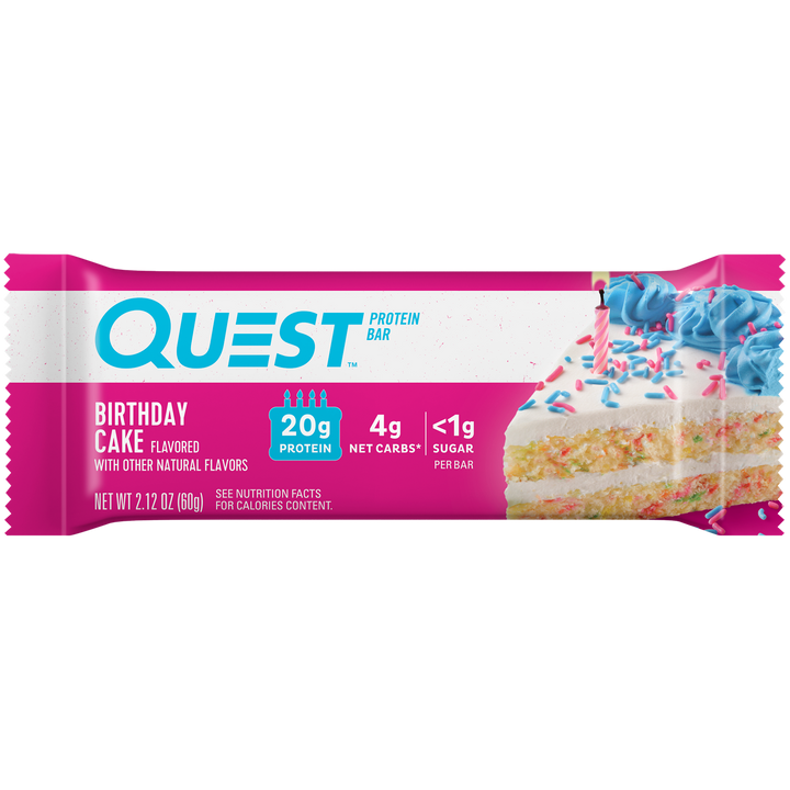 Birthday Cake Protein Bars