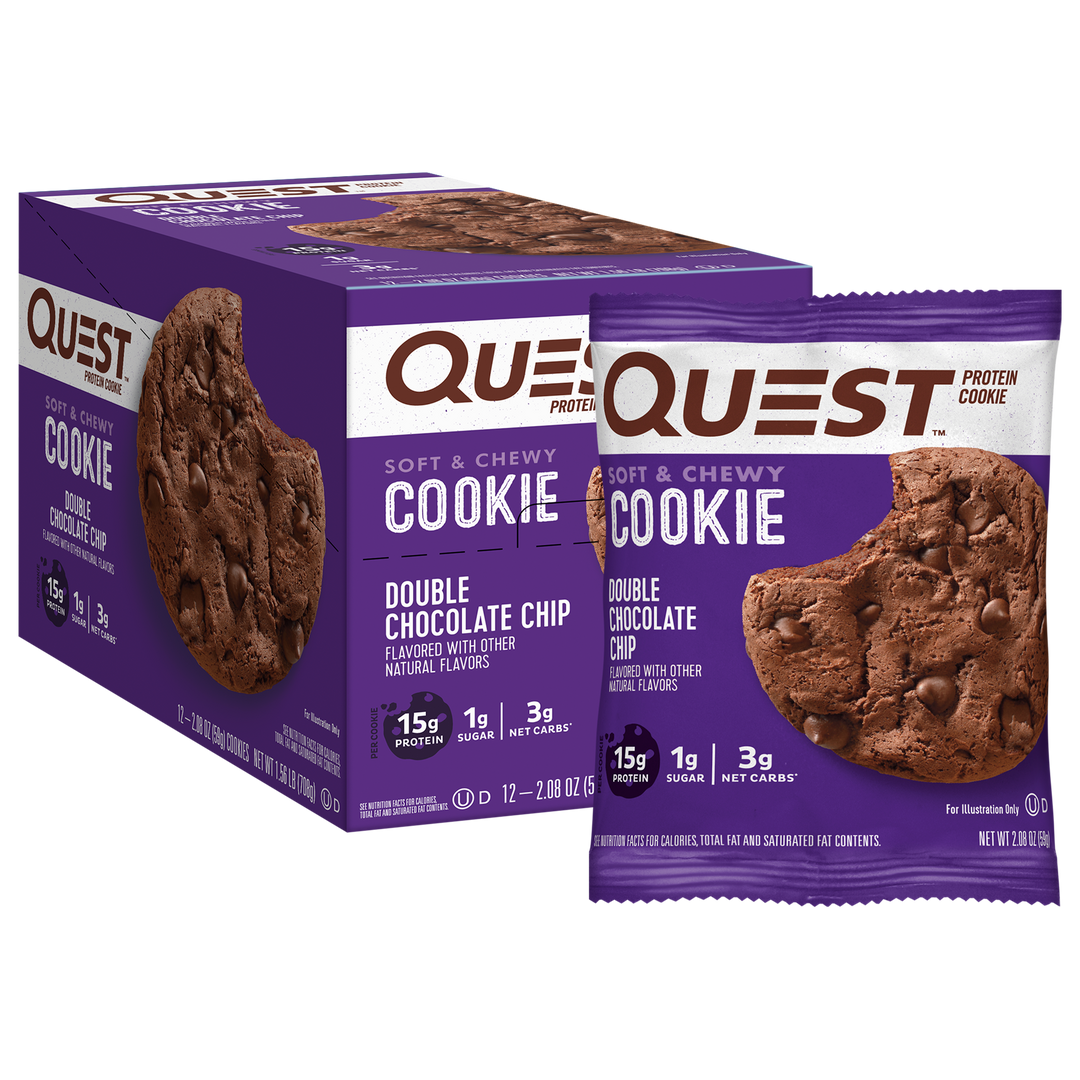 Double Chocolate Chip Cookies – Quest Nutrition