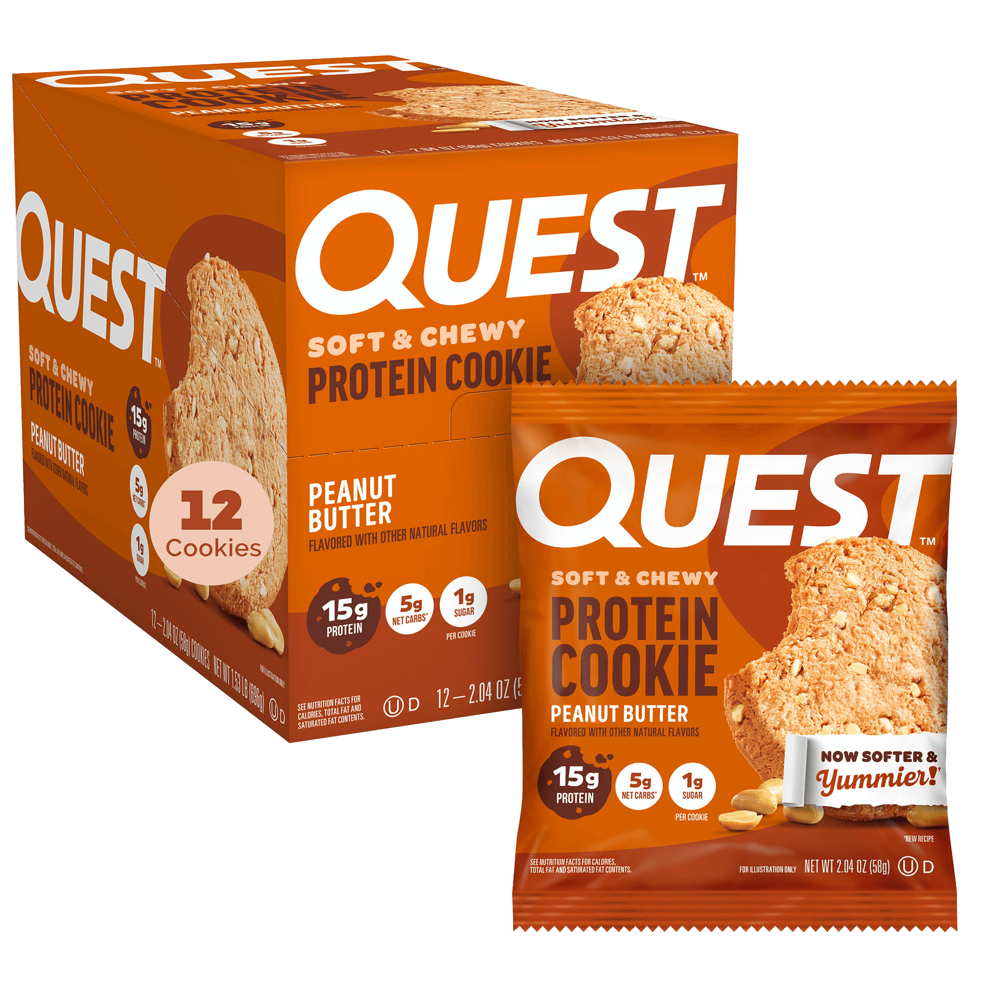 Quest Peanut Butter Protein Cookies