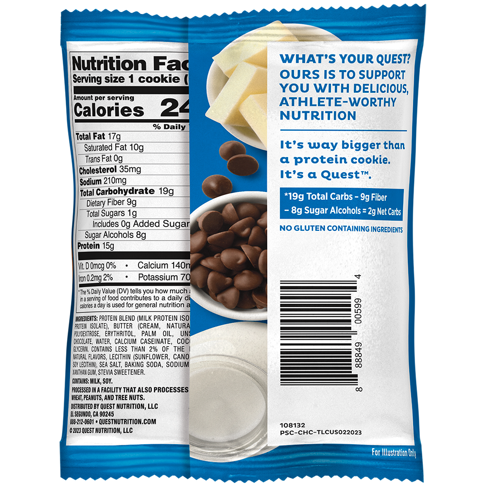 Chocolate Chip Protein Cookies – Quest Nutrition
