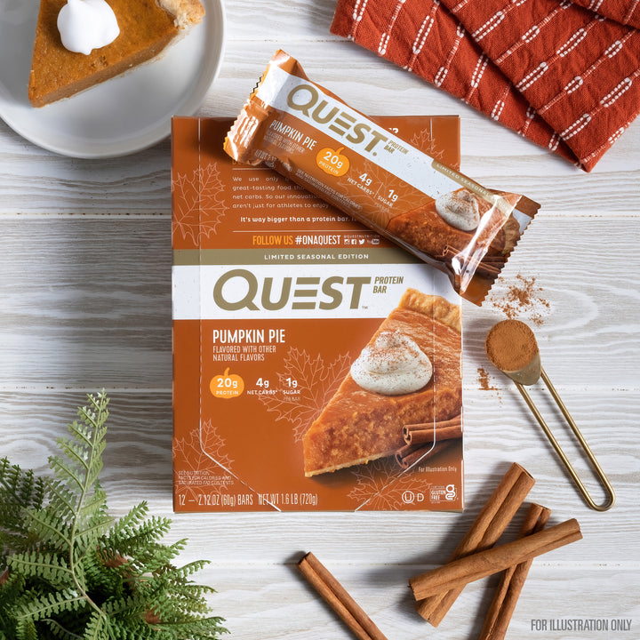 Pumpkin Pie Protein Bars Lifestyle image