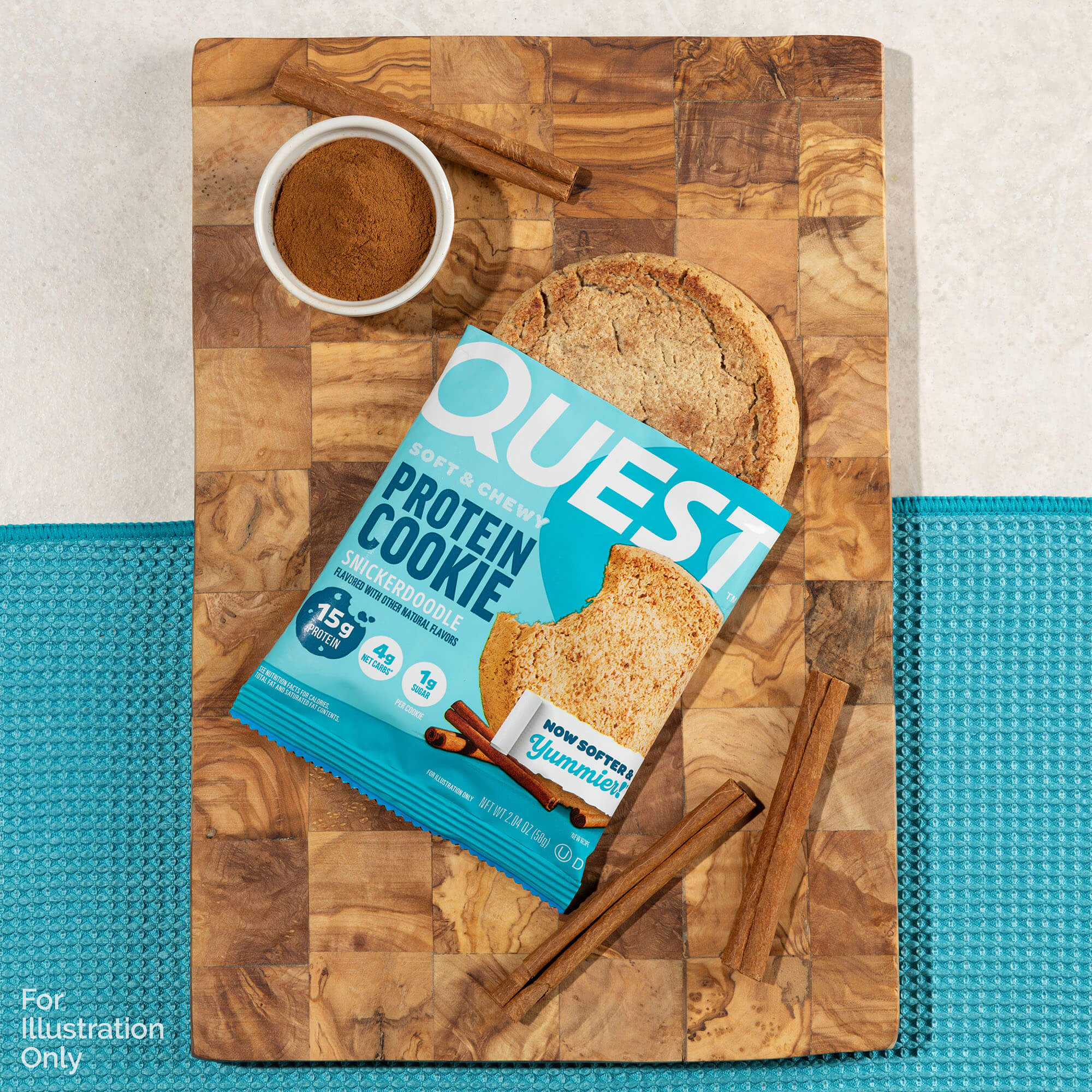 Snickerdoodle Protein Cookie | Cinnamon Soft Baked Snack – Quest