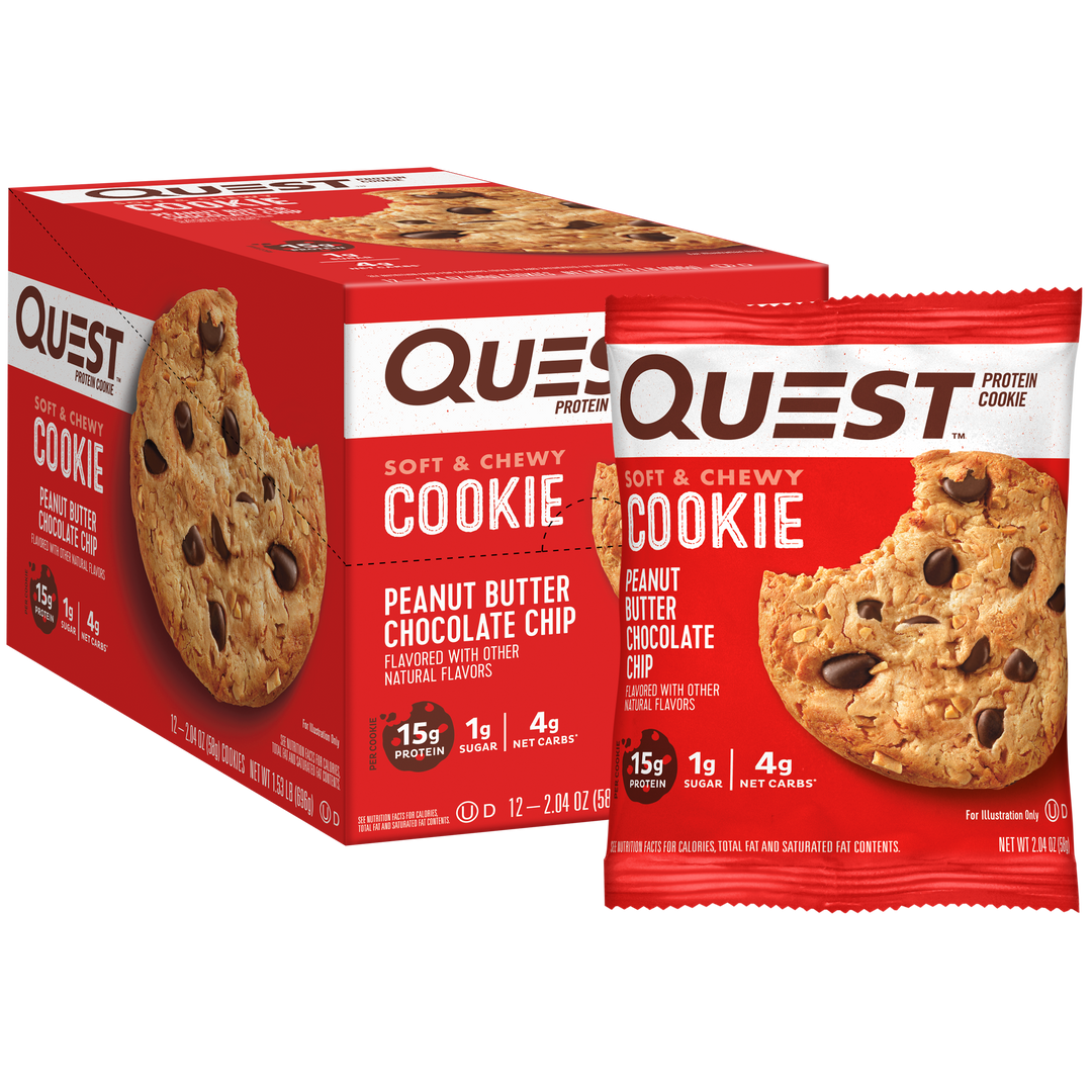 Peanut Butter Chocolate Chip Protein Cookies – Quest Nutrition