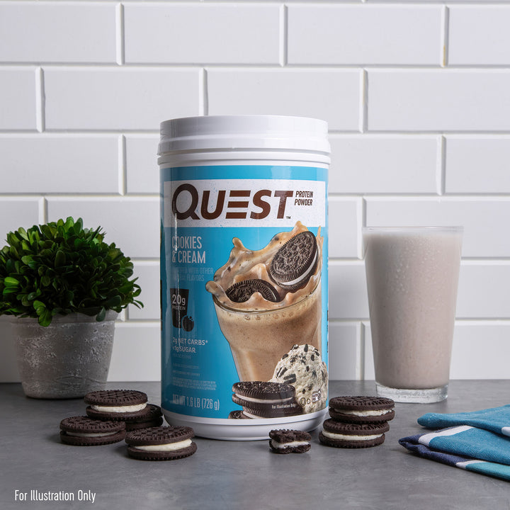 Cookies & Cream Protein Powder lifestyle image