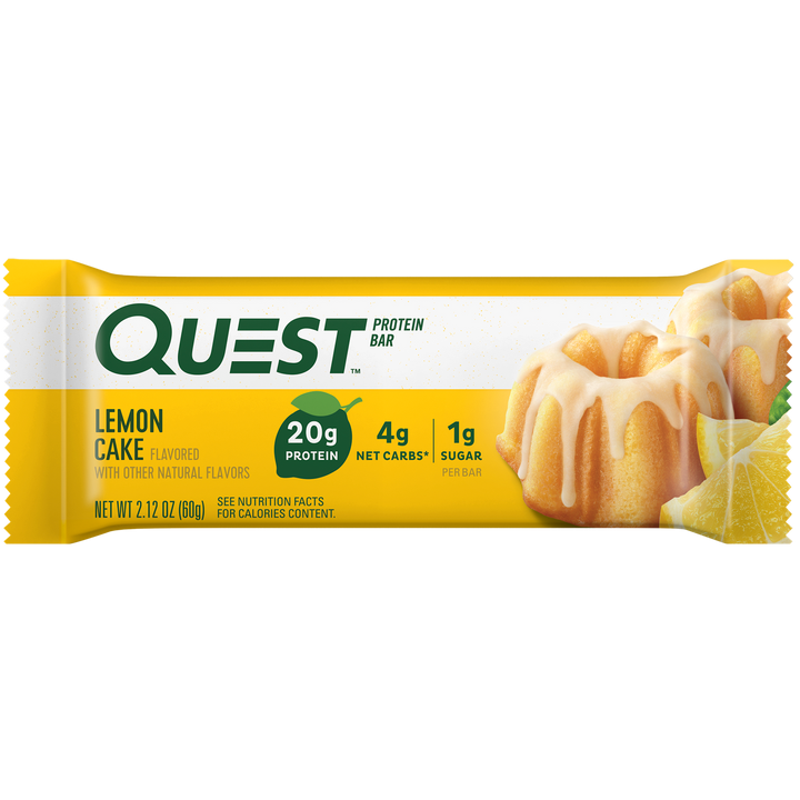 Lemon Cake Protein Bars