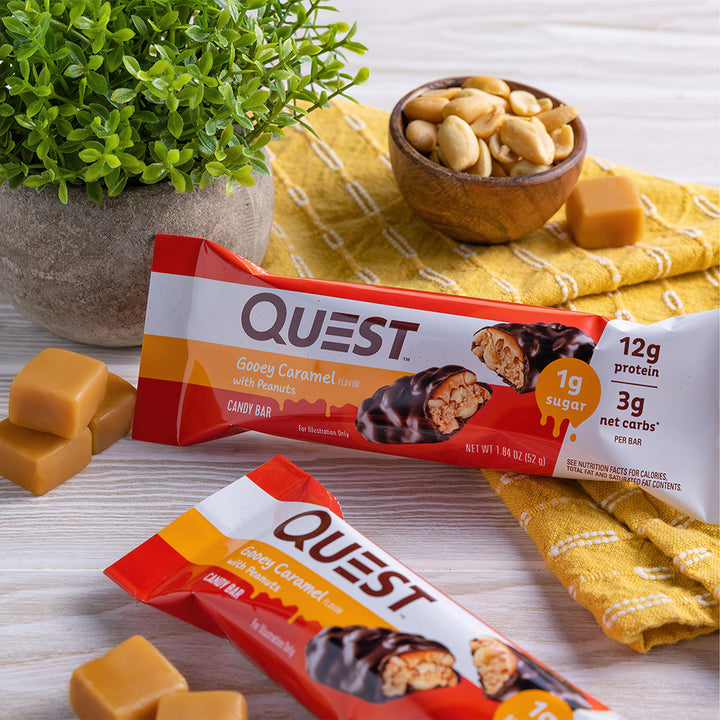 Gooey Caramel Candy Bar lifestyle image