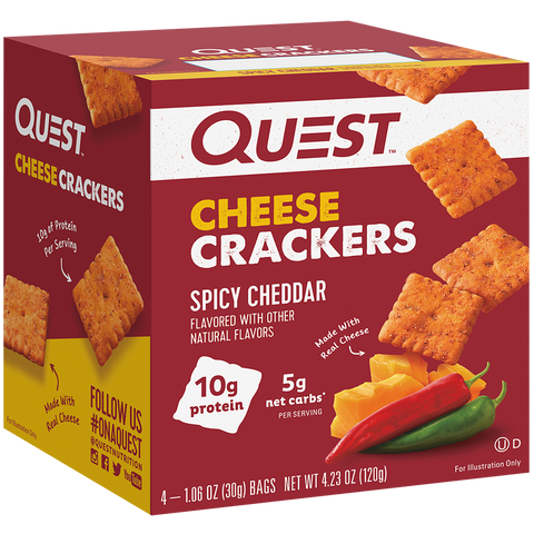 Cheese Crackers Spicy Cheddar
