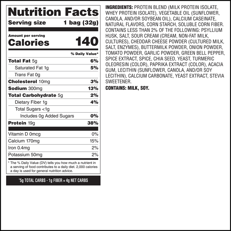 Loaded Taco Protein Chips | High Protein, Crunchy Snack – Quest Nutrition
