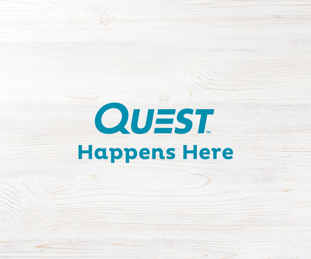 Quest happens here. Quest Friends, Quest Recipes, Quest experts, Quest Cres