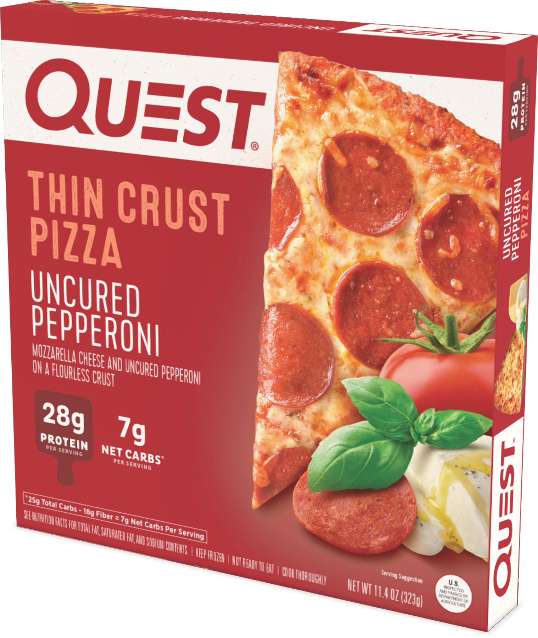Quest Uncured Pepperoni Pizza