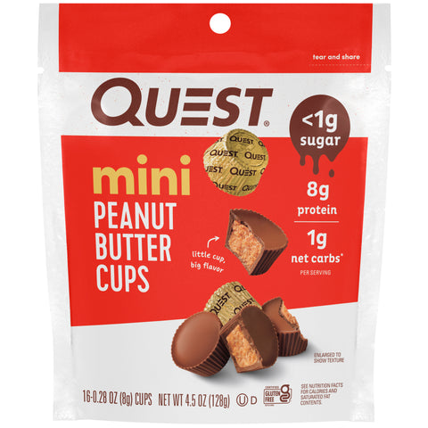 Mini Peanut Butter Cups front packaging