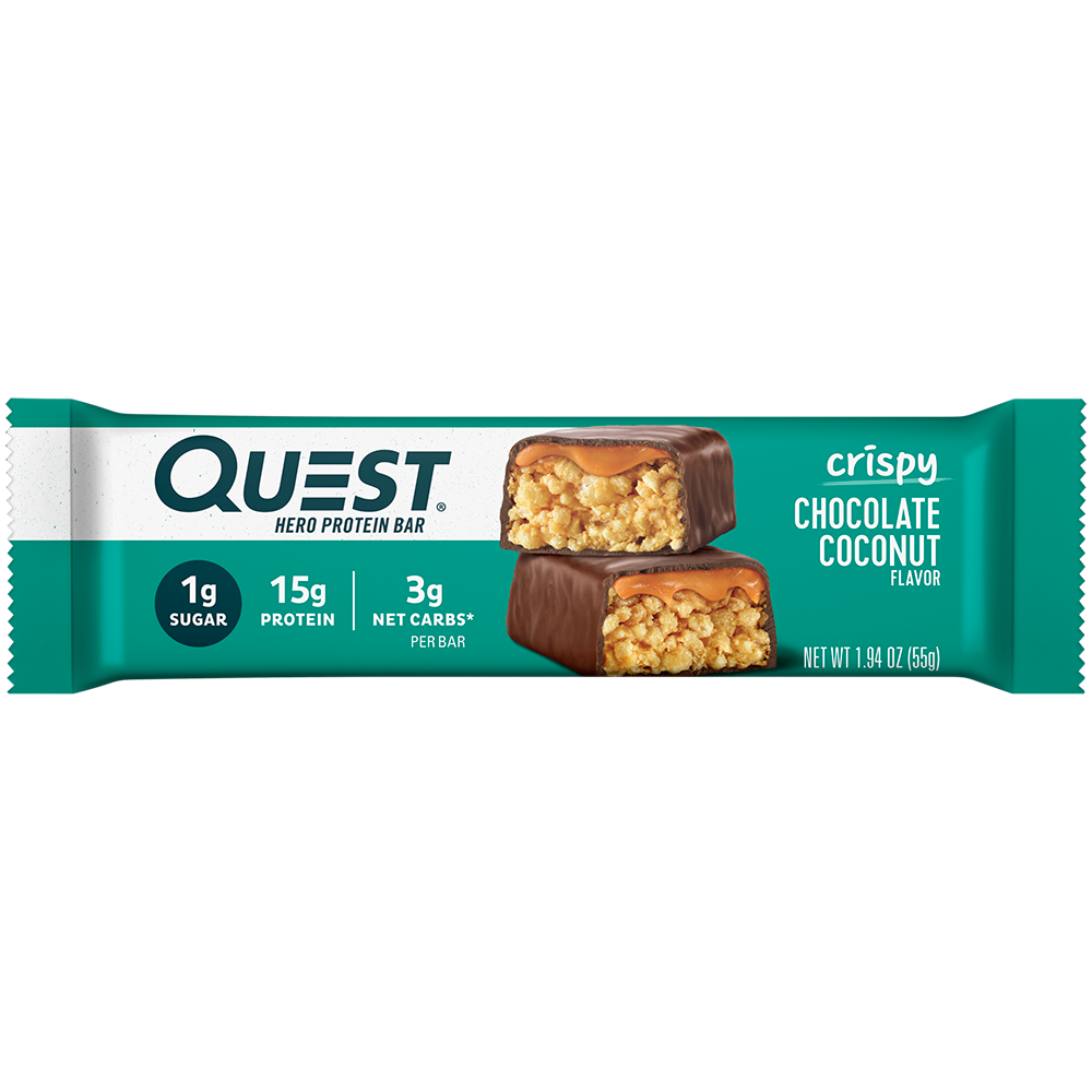 Chocolate Coconut Hero Protein Bars