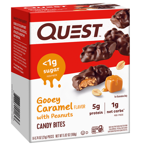 Gooey Caramel Candy Bites Quest Nutrition