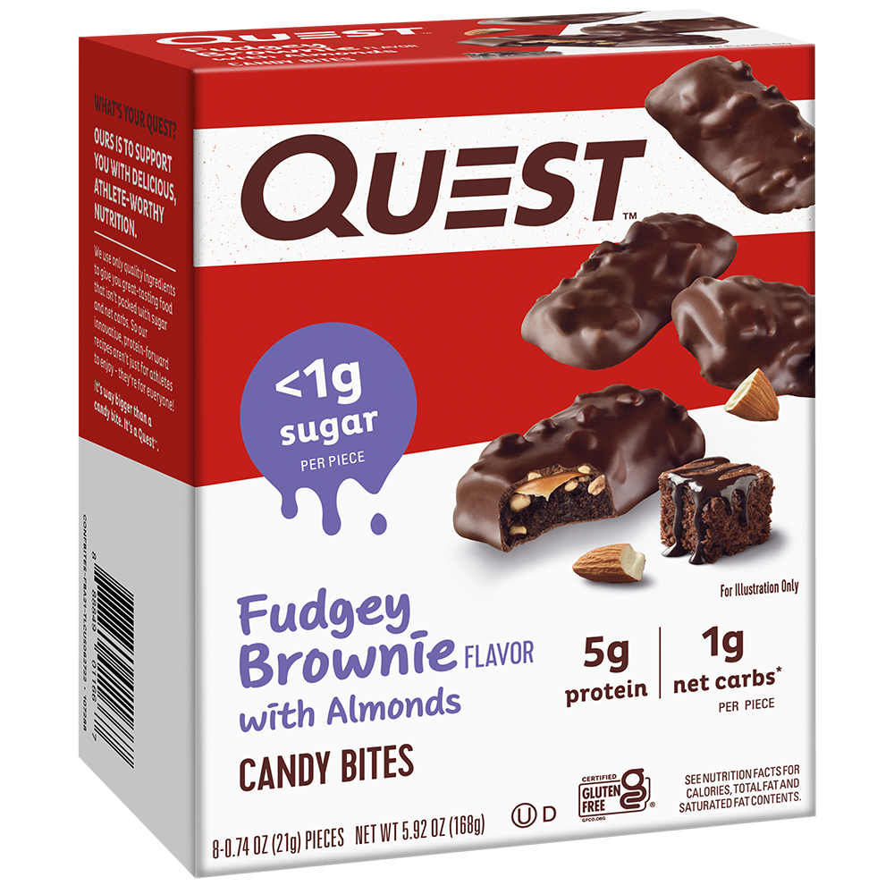 Fudgey Brownie Candy Bites