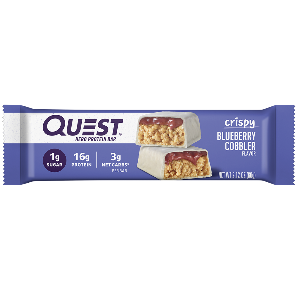 Blueberry Cobbler Hero Protein Bars