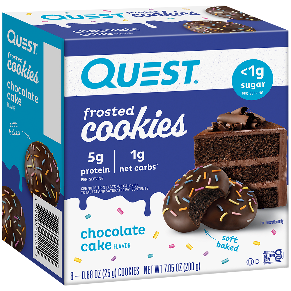 Frosted Cookies Chocolate Cake