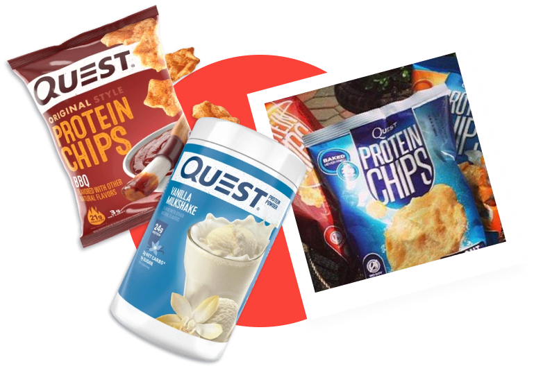 Quest Protein Chips and Quest Protein Powder